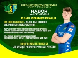 SZKOŁA MISTRZOSTWA SPORTOWEGO KS SIARKA - NABÓR NA ROK SZKOLNY 2025-26