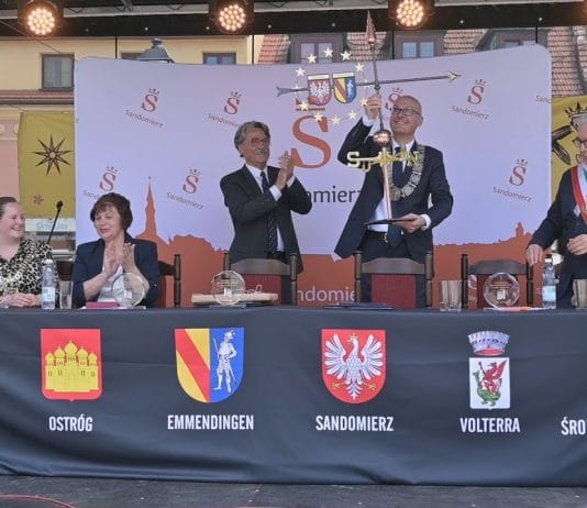 PODKREŚLILI ZNACZENIE WSPÓŁPRACY – OBCHODY 35-LECIA PARTNERSTWA SANDOMIERZA I EMMENDINGEN