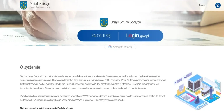 Portal e-Urząd_Urząd Gminy Gorzyce 2025