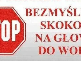 STOP BEZMYŚLNYM SKOKOM NA GŁÓWKĘ DO WODY