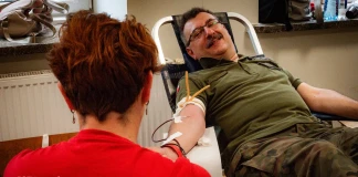 ŚWIĘTOKRZYSCY TERYTORIALSI HONOROWO ODDALI KREW ŚWIĘTOKRZYSCY TERYTORIALSI-6