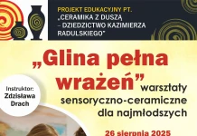 Warsztaty sensoryczno-ceramiczne pt. „Glina pełna wrażeń” – 26 sierpnia 2025 Glina pełna wrażeń