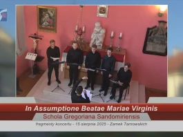 In Assumptione Beatae Mariae Virginis w wykonaniu Schola Gregoriana Sandomiriensis