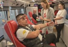 WAKACYJNA KROPLA ŻYCIA ENERGETYCZNIE – W TARNOBRZEGU ODDAWALI KREW