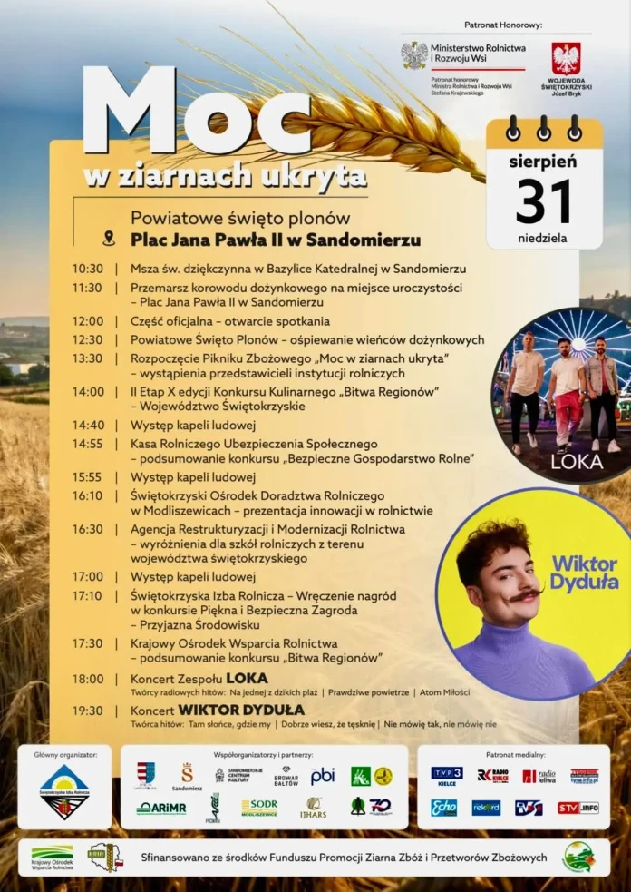 MOC W ZIARNACH UKRYTA - 31.08.2025 MOC W ZIARNACH UKRYTA - 31.08.2025