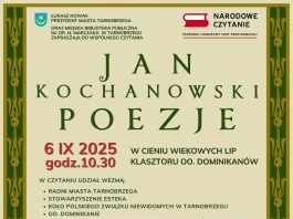 W CIENIU WIEKOWYCH LIP KLASZTORU OO. DOMINIKANÓW - NARODOWE CZYTANIE 6.09.2025