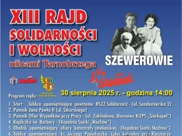 XIII RAJD SOLIDARNOŚCI I WOLNOŚCI - 30.08.2025