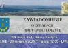 XIX Sesja Rady Gminy Gorzyce – 29 sierpnia 2025 – godz. 12.00 – LIVE XIX Sesja RG Gorzyce