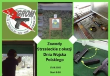 ZAWODY STRZELECKIE Z OKAZJI ŚWIĘTA WOJSKA POLSKIEGO 17 SIERPNIA 2025 ZAWODY STRZELECKIE