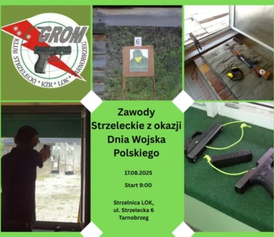 ZAWODY STRZELECKIE Z OKAZJI ŚWIĘTA WOJSKA POLSKIEGO 17 SIERPNIA 2025 ZAWODY STRZELECKIE
