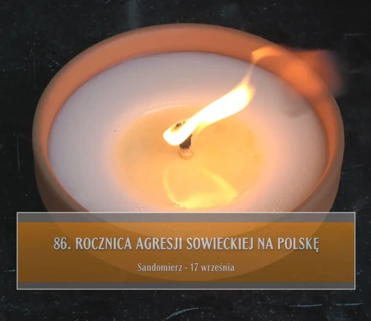 86. ROCZNICA AGRESJI SOWIECKIEJ NA POLSKĘ – SANDOMIERZ 17 WRZEŚNIA 86. ROCZNICA AGRESJI SOWIECKIEJ NA POLSKĘ (2)