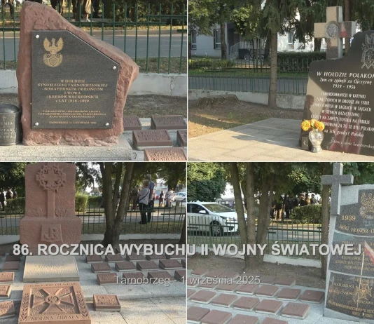 86. ROCZNICA WYBUCHU II WOJNY ŚWIATOWEJ – TARNOBRZEG 1 WRZEŚNIA 2025 86. ROCZNICA WYBUCHU II WOJNY ŚWIATOWEJ