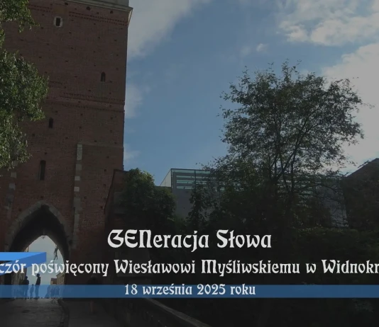 GENeracja Słowa – wieczór poświęcony Wiesławowi Myśliwskiemu – 18.09.2025 GENERACJA SŁOWA W WIDNOKRĘGU (5)