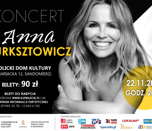 Koncert Anny Jurksztowicz – 22 listopada 2025 KONCERT ANNY JURKSZTOWICZ