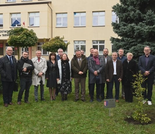 W TARNOBRZEGU UPAMIĘTNIONO ZASŁUŻONEGO SAMORZĄDOWCA – POSADZONO BUK IMIENIA LEONARDA MADEJA