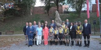 45 LAT OD PODPISANIA POROZUMIEŃ SIERPNIOWYCH – SANDOMIERZ UCZCIŁ WAŻNĄ ROCZNICĘ