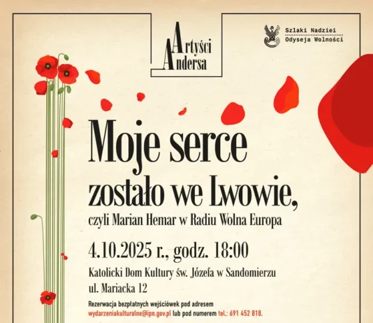 MOJE SERCE ZOSTAŁO WE LWOWIE – 4.10.2025 MOJE SERCE ZOSTAŁO WE LWOWIE - 4.10.2025