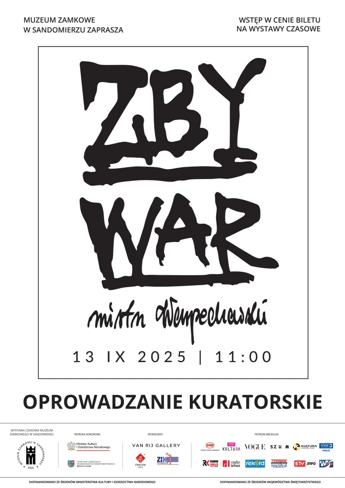 Oprowadzanie kuratorskie po wystawie ZBYWAR mistrz Warpechowski
