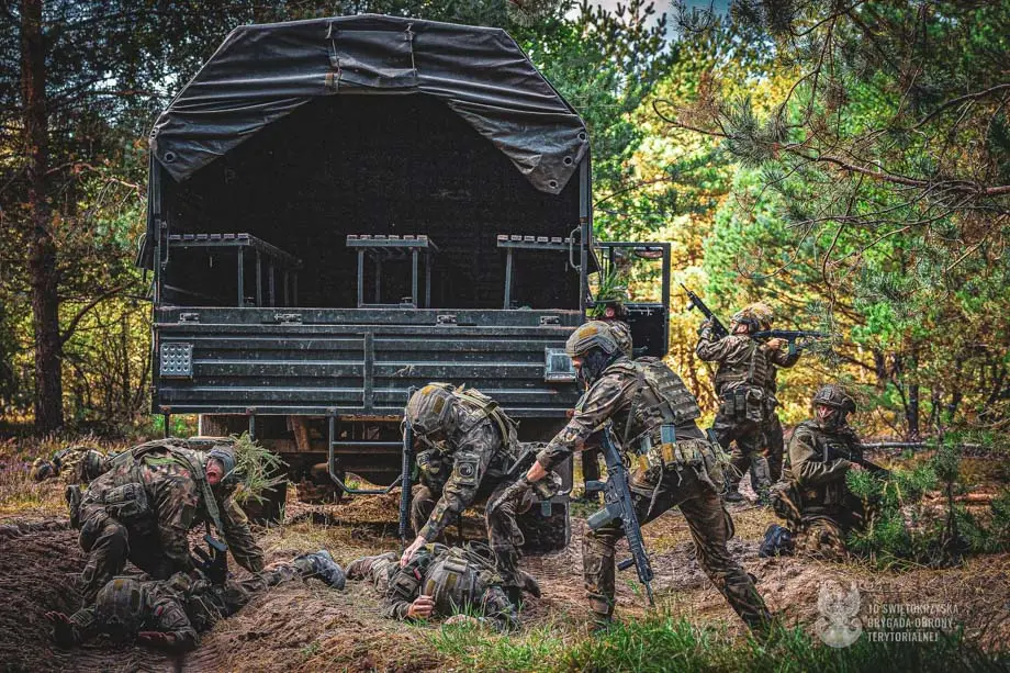 SZKOLENIE POLIGONOWE ŚWIĘTOKRZYSKICH TERYTORIALSÓW-8