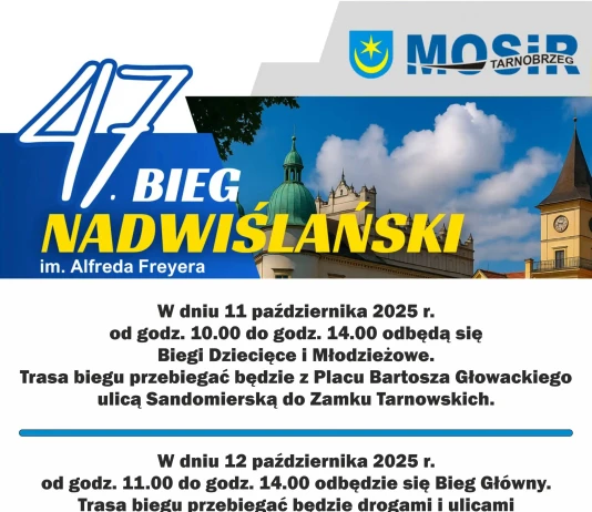 47. Bieg Nadwiślański im. Alfreda Freyera – ZAPRASZAMY 47. BIEG NADWIŚLAŃSKI-3