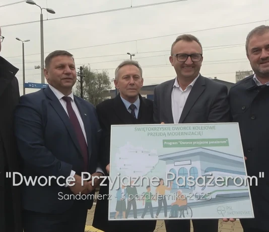 Dworce Przyjazne Pasażerom – Sandomierz 3 października 2025 DWORCE PRZYJAZNE PASAŻEROM