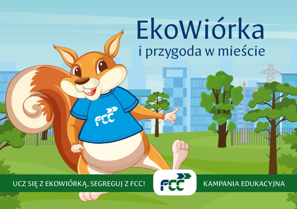 Ucz się z EkoWiórką, segreguj z FCC! 3 Konkursy ekologiczne - FCC-3