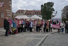 Marsz Amazonek w Sandomierzu