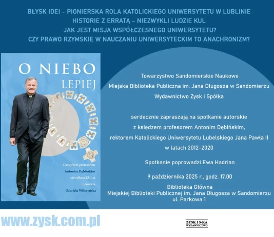 O niebo lepiej. Wywiad-rzeka z ks. prof. Antonim Dębińskim – 9.10.2025 O niebo lepiej