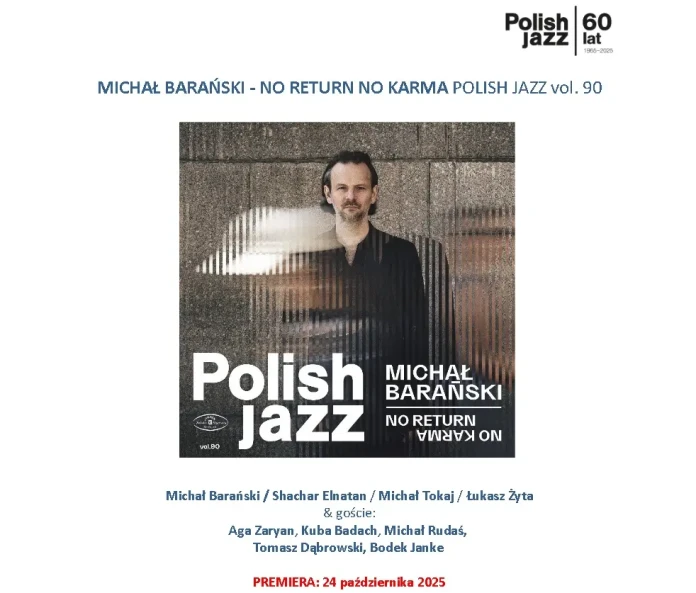 POLISH JAZZ - MICHAŁ BARAŃSKI - 25.10.2025