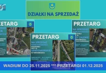 PRZETARGI NA SPRZEDAŻ DZIAŁEK W TARNOBRZEGU – 1.12.2025 PRZETARGI NA SPRZEDAŻ DZIAŁEK W TARNOBRZEGU