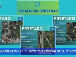 PRZETARGI NA SPRZEDAŻ DZIAŁEK W TARNOBRZEGU