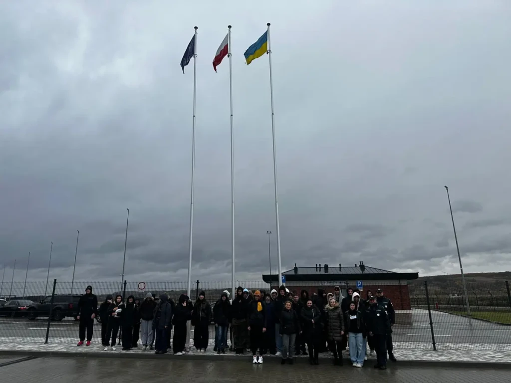 Wizyta studyjna uczniów z Rolnika w Podkarpackim Urzędzie Celno-Skarbowym w Przemyślu 2025 4 PUCS w Przemyślu-5