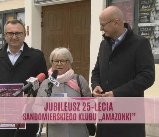 SANDOMIERSKI KLUB AMAZONKI ZAPRASZA NA JUBILEUSZ 25-LECIA Sandomierski Klub Amazonki-1