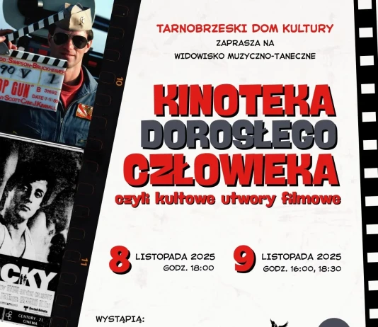 KINOTEKA DOROSŁEGO CZŁOWIEKA W TDK 8-9.11.2025 TDK - KINOTEKA DOROSŁEGO CZŁOWIEKA - LISTOPAD 2025