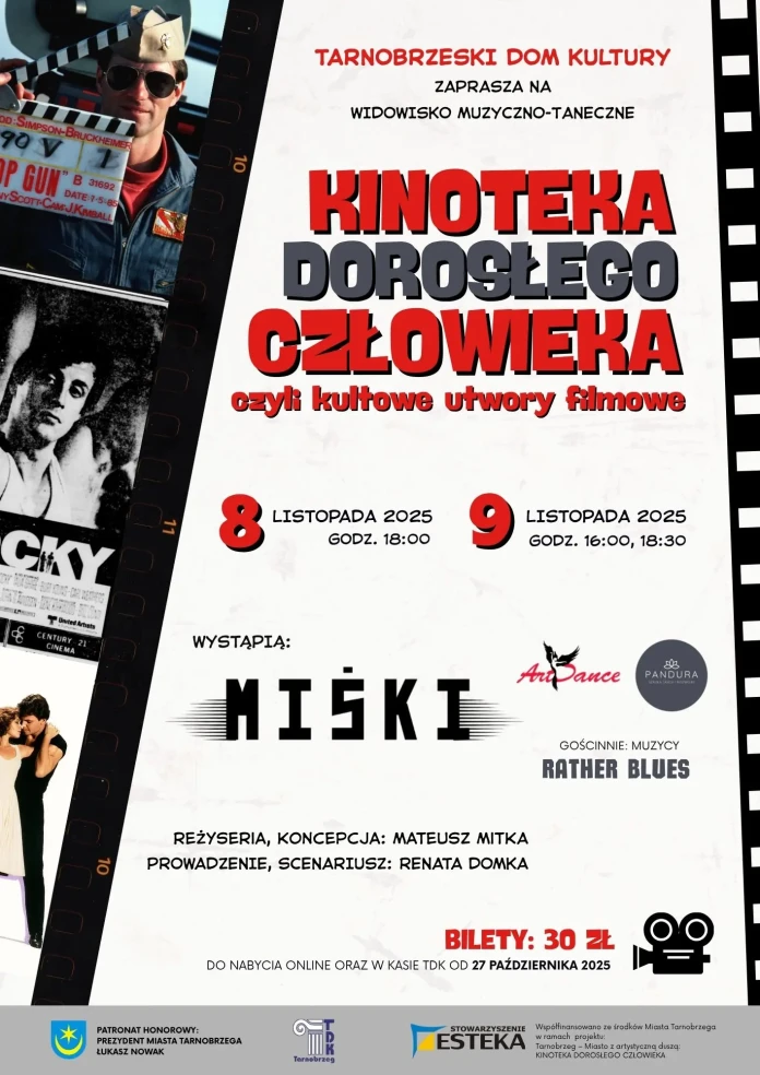 TDK - KINOTEKA DOROSŁEGO CZŁOWIEKA - LISTOPAD 2025