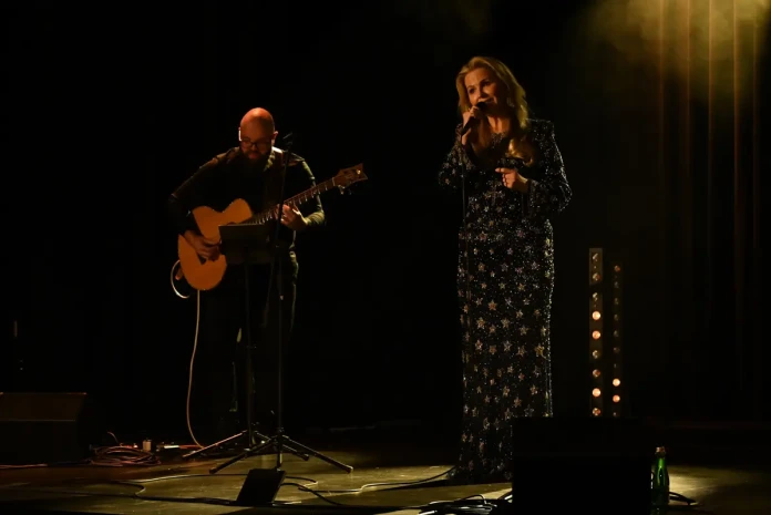 Anna Jurksztowicz w Sandomierzu-2 Anna Jurksztowicz w Sandomierzu-2