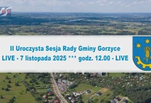 II Uroczysta Sesja Rady Gminy Gorzyce – 7 listopada 2025 – godz. 12.00 – LIVE II Uroczysta Sesja RG