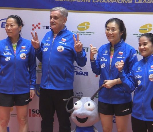 LIGA MISTRZYŃ POWRÓCIŁA DO TARNOBRZEGA – EFEKTOWNA WYGRANA TENISISTEK STOŁOWYCH KTS ENEA SIARKOPOL