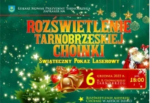 Rozświetlenie Tarnobrzeskiej Choinki i Świąteczny Pokaz Laserowy 6 grudnia 2025 ROZŚWIETLENIE TARNOBRZESKIEJ CHOINKI