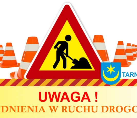 UWAGA – UTRUDNIENIA W RUCHU DROGOWYM 4-5 LISTOPADA 2025 UTRUDNIENIE W RUCHU