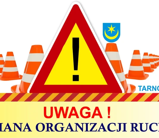Komunikat dotyczący prac przy budowie przejścia dla pieszych – grudzień 2025 zmiana organizacji ruchu