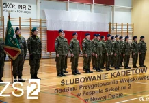 UROCZYSTE ŚLUBOWANIE KADETÓW – ZS NR2 2025 ZS Nr2 w Nowej Dębie - ŚLUBOWANIE - 01