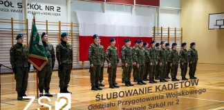 UROCZYSTE ŚLUBOWANIE KADETÓW – ZS NR2 2025 ZS Nr2 w Nowej Dębie - ŚLUBOWANIE - 01