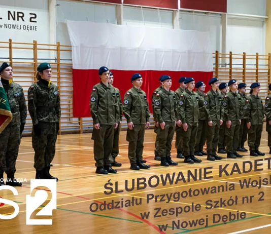 UROCZYSTE ŚLUBOWANIE KADETÓW – ZS NR2 2025 ZS Nr2 w Nowej Dębie - ŚLUBOWANIE - 01