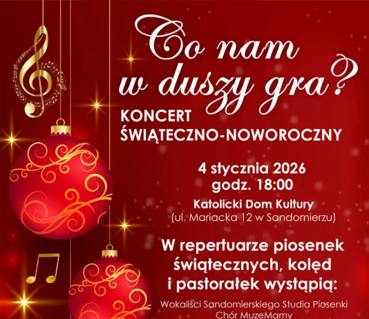 CO NAM W DUSZY GRA – 4 STYCZNIA 2025 CO NAM W DUSZY GRA