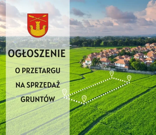 PRZETARG NA SPRZEDAŻ DZIAŁEK POŁOŻONYCH W MIEJSCOWOŚCI STALE – 7.01.2026 OGŁOSZENIE O PRZETARGU NA SPRZEDAŻ GRUNTÓW - GMINA GRĘBÓW