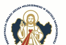 Świadkowie Miłosiernego – zapowiedź peregrynacji obrazu Jezusa Miłosiernego w Diecezji Sandomierskiej peregrynacja-logo