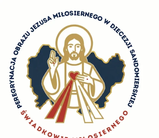 Świadkowie Miłosiernego – zapowiedź peregrynacji obrazu Jezusa Miłosiernego w Diecezji Sandomierskiej peregrynacja-logo