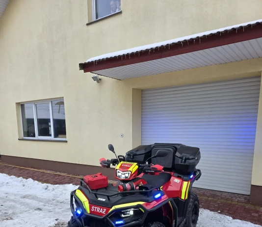 Quad dla Ochotniczej Straży Pożarnej w Grębowie QUAD dla OSP w Grębowie - 1