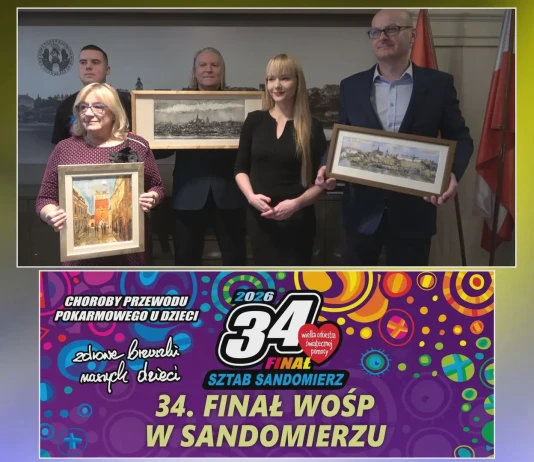 WOŚP 2026 – SANDOMIERZ ZAPRASZA NA 34. FINAŁ WOŚP 2026